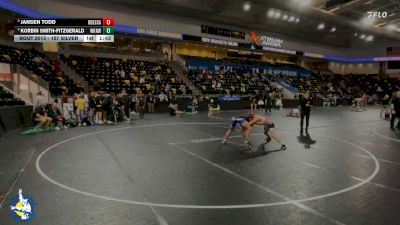 157 Silver Round 1 - Jansen Todd, Odessa vs Korbin Smith-Fitzgerald, Waukee Northwest