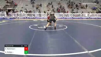 132 lbs Prelims - Aidan Robichaud, RI vs Connor Phillips, GA