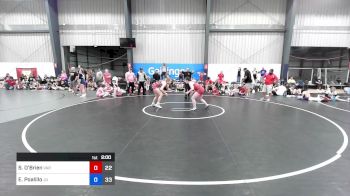 63 kg Rr Rnd 3 - Sage O'Brien, Virginia Red vs Ella Poalillo, Jersey United Pink