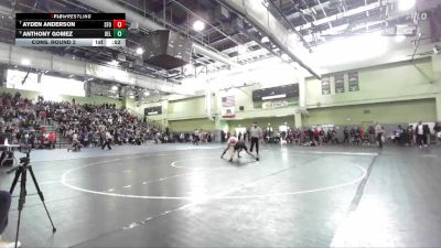 144 lbs Cons. Round 2 - Ayden Anderson, SAN FERNANDO vs Anthony Gomez, BELL