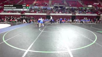 190 lbs Round 4 - Placement (4 Team) - Maliah Hase, Amarillo Palo Duro vs Makaylin Crook, Midlothian
