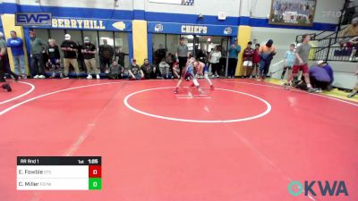 70-73 lbs Rr Rnd 1 - Easton Fowble, Owasso Takedown Club vs Caden Miller, Fort Gibson Youth Wrestling