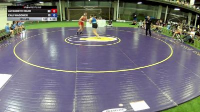 155 lbs Alyzabeth Hiler, Minnesota vs Cali Wagoner, Kansas
