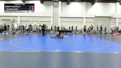144 lbs Cons. Round 2 - Emmett Mazukelli, IL vs Maurice Bush, IL