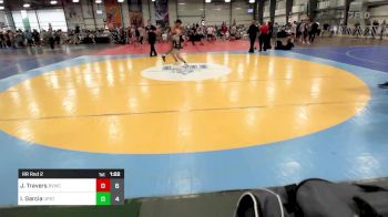 120 lbs Rr Rnd 2 - Justin Travers, Buffalo Valley White vs Isiah Garcia, Upstate Uprising