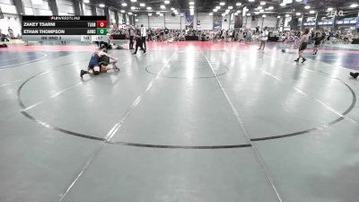 110 lbs Rr Rnd 2 - Zakey Tsarni, Team Germantown vs Ethan Thompson, All-American Wrestling Club Red