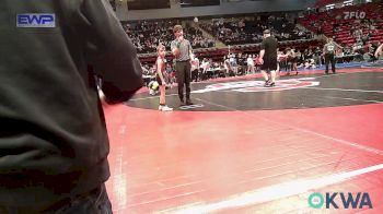 52 lbs Quarterfinal - Bryson Mills, South Central Punisher Wrestling Club vs Dugan Allen, Barnsdall Youth Wrestling