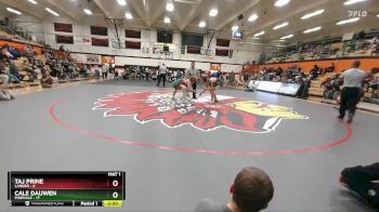 190 lbs Finals (8 Team) - Cale Dauwen, Pinedale vs Taj Prine, Lander