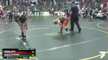 Cons. Semi - Rebecca Kooiker, Tri County WC vs Arsene Hose, Parchment WC