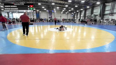 75 lbs Round Of 32 - Joseph Monell, NY vs Rowan Navarro, VA