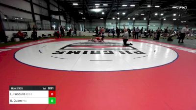 152 lbs Consi Of 8 #1 - Lukas Fondulis, Red Roots Wrestling Club vs Brian Quam, Prophecy