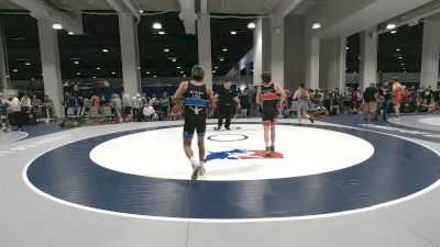 55 kg Cons. Rd Of 64 - Mason Schlaht, Monster Garage Wrestling vs Juan Santos, Nyssa Bulldog Mat Club