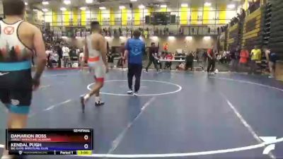 182 lbs Semifinal - Damarion Ross, Sebolt Wrestling Academy vs Kendal Pugh, Big Game Wrestling Club