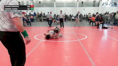 130 lbs Final - Jaxson Konopka, Team Tugman vs Dominic Casdia, Dirty Den WC