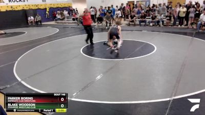 106 lbs Cons. Round 2 - Blake Woodson, Stampede Wrestling Club vs Parker Boring, Dominate Club Wrestling