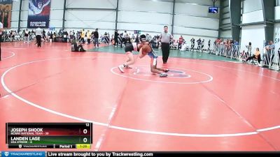 110 lbs Rd# 6- 9:00am Saturday Final Pool - Landen Lage, USA Xtreme vs Joseph Shook, NCWAY National Team