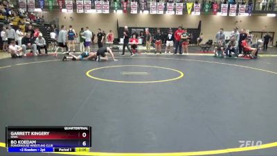 175 lbs Quarterfinal - Garrett Kingery, Iowa vs Bo Koedam, Powerhouse Wrestling Club