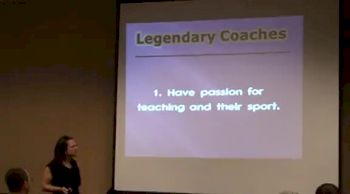 Alison Arnold's 7 Qualitites to Legendary Coaches - #6