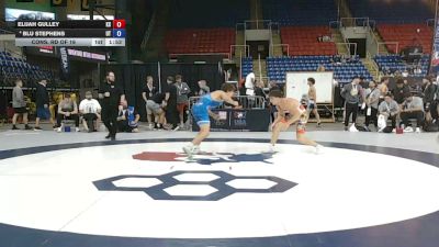 175 lbs Cons. Rd Of 16 - Elijah Gulley, Kansas vs Blu Stephens, Utah