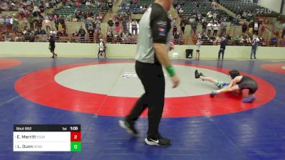 80 lbs Semifinal - Elijah Merritt, Foundation Wrestling vs Lewis Dunn, Dendy Trained Wrestling