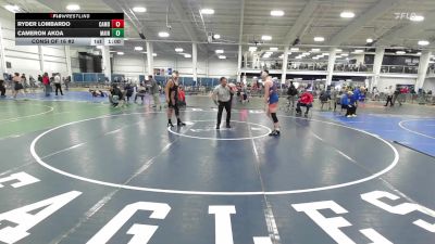 188 lbs Consi Of 16 #2 - Ryder Lombardo, Camden Hills vs Cameron Akoa, Maine Hammahs
