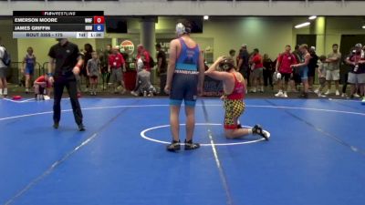 175 lbs Cons. Quarters - Emerson Moore, Wentzville Wrestling Federation vs James Griffin, Ragin Raisins Wrestling
