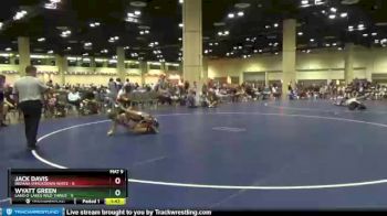 126 lbs Round 4 (10 Team) - Jack Davis, Indiana Smackdown White vs Wyatt Green, Land O` Lakes Wild Things