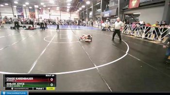 76 lbs Rd# 10- 4:00pm Saturday Final Pool - Shiloh Joyce, Double Champs vs Chase Karenbauer, PA Gold