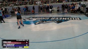 126 lbs Round 1 - Isla Robichaud, Kodiak Wrestling Club vs Emily Savo, Dillingham Wolverine Wrestling Club
