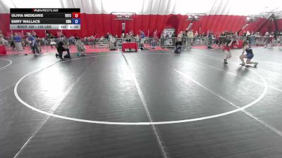 135 lbs Champ. Round 3 - Olivia Medearis, Team Nazar Training Center vs Emry Wallace, Kratos Wrestling Academy
