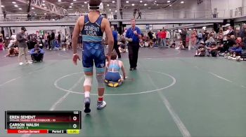 150 lbs Placement (4 Team) - Gavin Carroll, Steller Trained Hutt Clan vs Jackson Butler, The Compound RTC