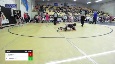 80 lbs Consi Of 8 #2 - Cy Sampson, Grove vs Draven Shearer, Vinita