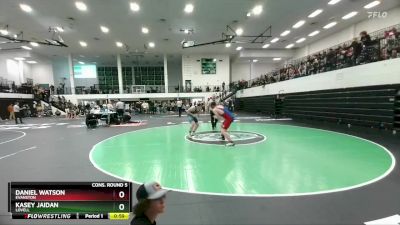 190 lbs Cons. Round 5 - Kasey Jaidan, Lovell vs Daniel Watson, Evanston