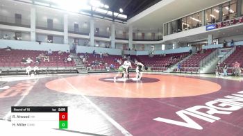 197 lbs Round Of 16 - Rod Atwood, Virginia Military Institute vs Hunter Miller, Combat WC