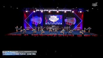 Louisiana Cheer Force - Ruby Red [2026 L2 Youth - Medium Day 1] 2026 NCA All-Star National Championship
