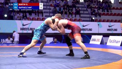 79 kg Repechage #3 - Owen Martin, Canada vs Raffaele Matrullo, Italy