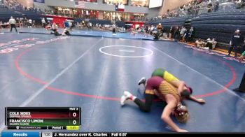 120 lbs Round 3 - Francisco Limon, Killeen Ellison vs Cole Sides, Dripping Springs