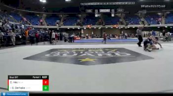 138 lbs Cons. Round 2 - Gunnar Derhake, Quincy Senior vs Cade Hey, Dixon