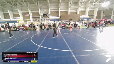 190 lbs Semifinal - Satoshi Davis, NV vs Joaquin Ruiz, UT