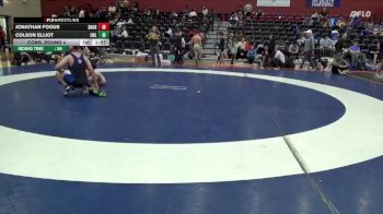 157 lbs Cons. Round 4 - Colson Elliot, NWCA - Life vs Jonathan Fogus, Shorter