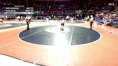 3A 138 lbs Cons. Semi - Ryan Richie, Edwardsville (H.S.) vs Erik Rodriguez, Fox Lake (Grant)