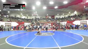 132 lbs Champ. Round 1 - Anthony Morris, Southport Wrestling Club vs Leo Davis, Wes-Del Wrestling Club