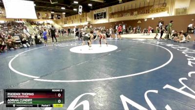 82 lbs Round 3 - Adrian Cundiff, Granite Wrestling Club vs Phoenix Thomas, Peterson Grapplers