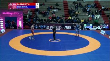 87 kg Round 3 - Wyatt Voelker, USA vs Max Franca, BRA