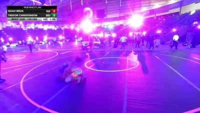 138 lbs Semifinal - Noah Meza, Basement Brawlers vs Trevor Christenson, Bobcat WC