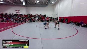 157 lbs Champ. Round 1 - Eli Pulford, Palmer Ridge vs Ethan Lallak, Fossil Ridge