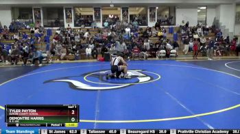 154 lbs Quarterfinal - Tyler Payton, Elmore County School vs Demontre Harris, R. E. Lee