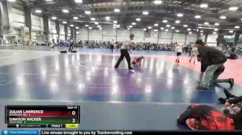 52 lbs Round 3 - Dawson Wicker, Team Ohio vs Julian Lawrence, No Escape WA