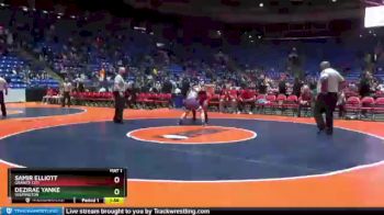 155 lbs Champ. Round 1 - Dezirae Yanke, Wilmington vs Samir Elliott, Granite City