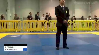 ERICK VINICIUS vs KAISAR ADILEVICH 2022 American National IBJJF Jiu-Jitsu Championship